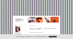 Desktop Screenshot of missens.blogg.se