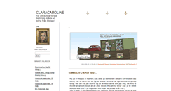 Desktop Screenshot of claracaroline.blogg.se