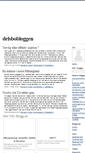 Mobile Screenshot of delsbobloggen.blogg.se