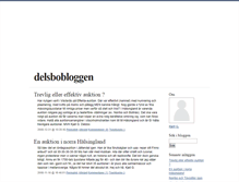 Tablet Screenshot of delsbobloggen.blogg.se