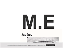 Tablet Screenshot of meericsson.blogg.se