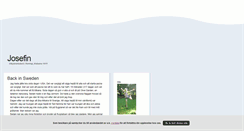 Desktop Screenshot of josefinusa.blogg.se