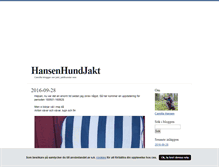 Tablet Screenshot of hansenhundjakt.blogg.se
