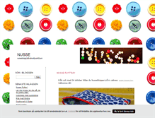 Tablet Screenshot of nusse.blogg.se
