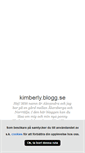 Mobile Screenshot of kimberly.blogg.se