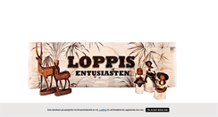 Desktop Screenshot of loppisloella.blogg.se