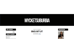 Desktop Screenshot of mycketsuburbia.blogg.se