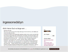Tablet Screenshot of ingessonedsbyn.blogg.se