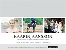 Tablet Screenshot of kaarinjaansson.blogg.se