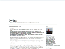 Tablet Screenshot of nylins.blogg.se