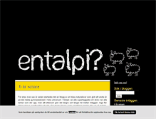 Tablet Screenshot of entalpii.blogg.se