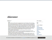 Tablet Screenshot of ohiorunner.blogg.se