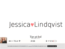 Tablet Screenshot of jessicalindqvist.blogg.se