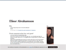 Tablet Screenshot of eliinorabrahamsson.blogg.se