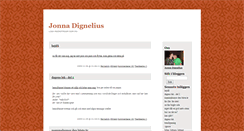 Desktop Screenshot of dignelius.blogg.se