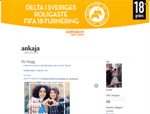 Tablet Screenshot of ankaja.blogg.se