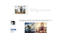 Desktop Screenshot of lillymaria.blogg.se