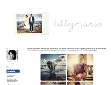 Tablet Screenshot of lillymaria.blogg.se