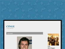 Tablet Screenshot of cinge.blogg.se