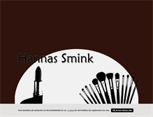 Tablet Screenshot of hannassmink.blogg.se
