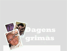 Tablet Screenshot of dagensgrimas.blogg.se