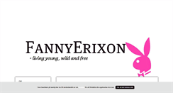 Desktop Screenshot of fannyerixon.blogg.se