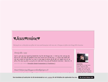 Tablet Screenshot of jazzomine.blogg.se