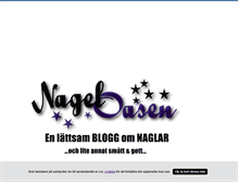 Tablet Screenshot of nageloasen.blogg.se