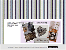 Tablet Screenshot of familjenvirvelvind.blogg.se