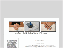 Tablet Screenshot of mybeautynails.blogg.se