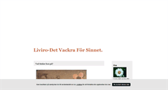 Desktop Screenshot of liviro.blogg.se