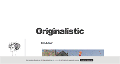 Desktop Screenshot of originalistic.blogg.se