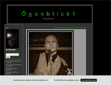 Tablet Screenshot of ogonblickett.blogg.se