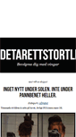 Mobile Screenshot of detarettstortliv.blogg.se