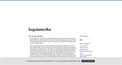 Desktop Screenshot of hugoiamerika.blogg.se