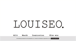 Desktop Screenshot of louiseo.blogg.se