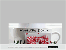 Tablet Screenshot of mariettesrora.blogg.se