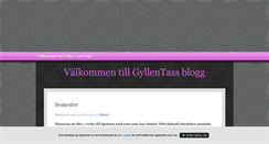 Desktop Screenshot of gyllentass.blogg.se