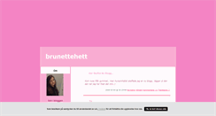 Desktop Screenshot of brunettehett.blogg.se