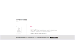 Desktop Screenshot of kavveochobbe.blogg.se