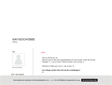 Tablet Screenshot of kavveochobbe.blogg.se