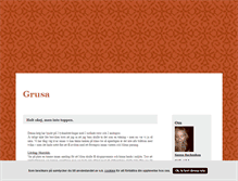 Tablet Screenshot of grusa.blogg.se