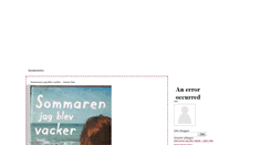 Desktop Screenshot of bookoholic.blogg.se