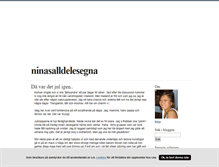 Tablet Screenshot of ninasalldelesegna.blogg.se