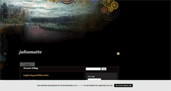 Desktop Screenshot of juliamatte.blogg.se