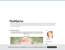 Tablet Screenshot of medhjartat.blogg.se