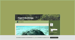 Desktop Screenshot of hagersdjurblogg.blogg.se
