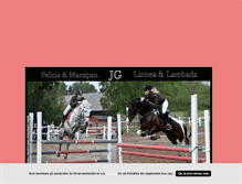Tablet Screenshot of jumpinggirls.blogg.se
