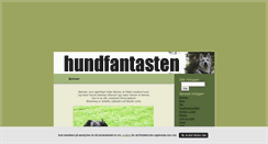Desktop Screenshot of hundfantasten.blogg.se