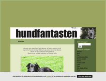 Tablet Screenshot of hundfantasten.blogg.se